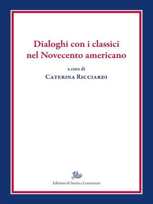 cover image of Dialoghi con i classici nel Novecento americano